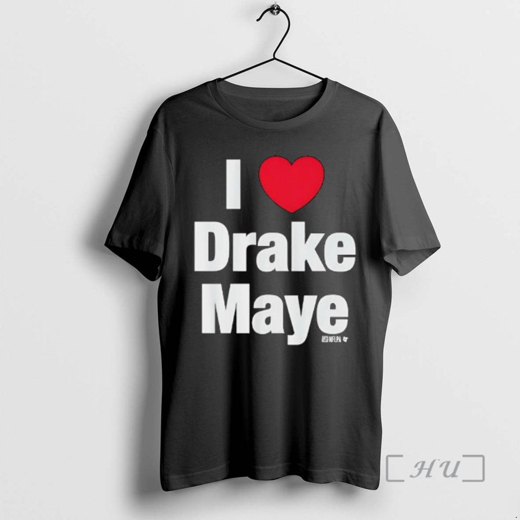 Officials I Heart Drake Maye In Love - Adult & Kids T-Shirts, Sweatshirts & Hoodies apparel design preview 1