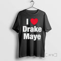Officials I Heart Drake Maye In Love - Adult & Kids T-Shirts, Sweatshirts & Hoodies apparel design preview 1