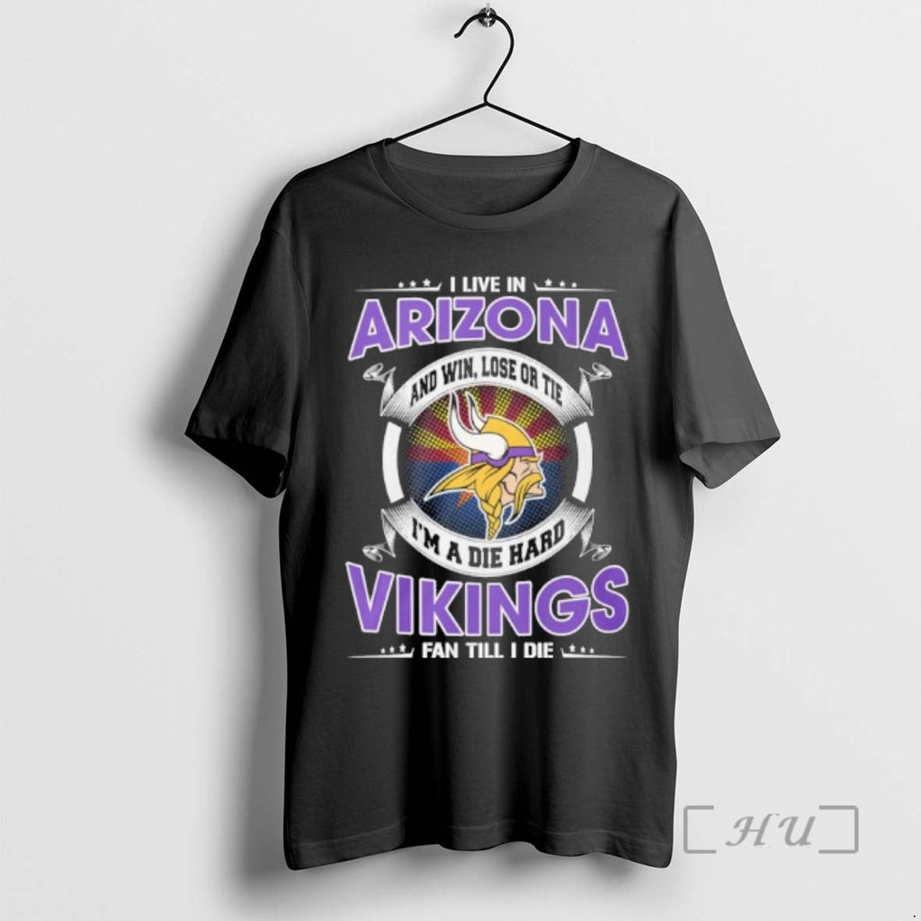 Officials I Live In Arizona And Win Lose Or Tie Im A - Adult & Kids T-Shirts, Sweatshirts & Hoodies apparel design preview 1