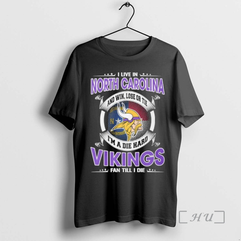 Officials I Live In North Carolina And Win Lose Or - Adult & Kids T-Shirts, Sweatshirts & Hoodies apparel design preview 1