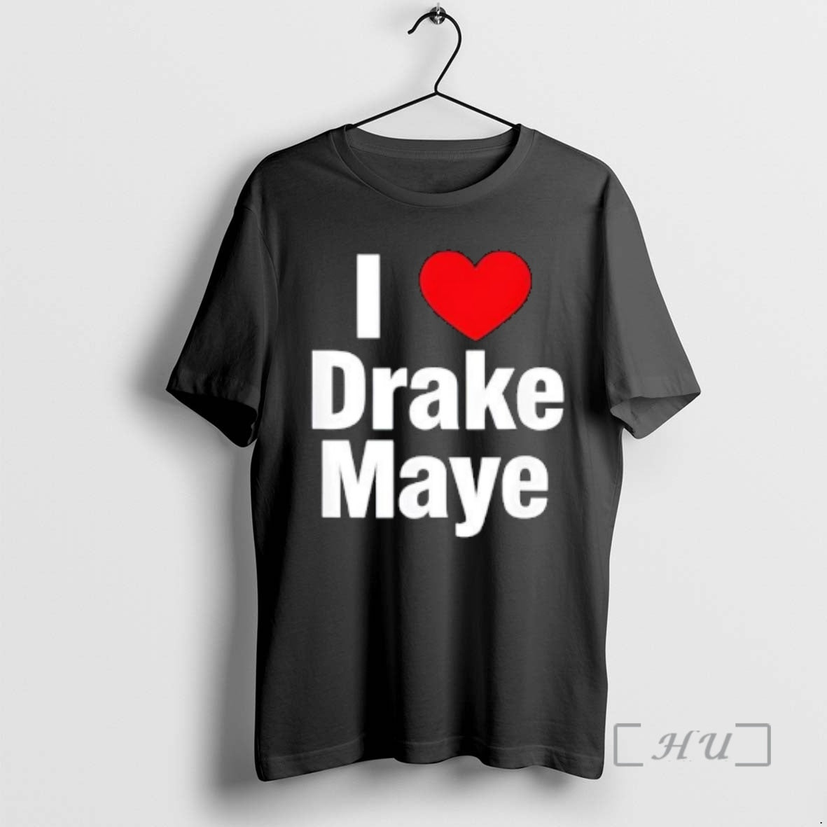 Officials I Love Drake Fan Bold Heart Graphic - Adult & Kids T-Shirts, Sweatshirts & Hoodies apparel design preview 1