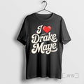 Officials I Love Drake Maye Football Fan - Adult & Kids T-Shirts, Sweatshirts & Hoodies apparel design preview 1