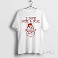 Officials I Love Rock And Coal Christmas - Adult & Kids T-Shirts, Sweatshirts & Hoodies apparel design preview 1