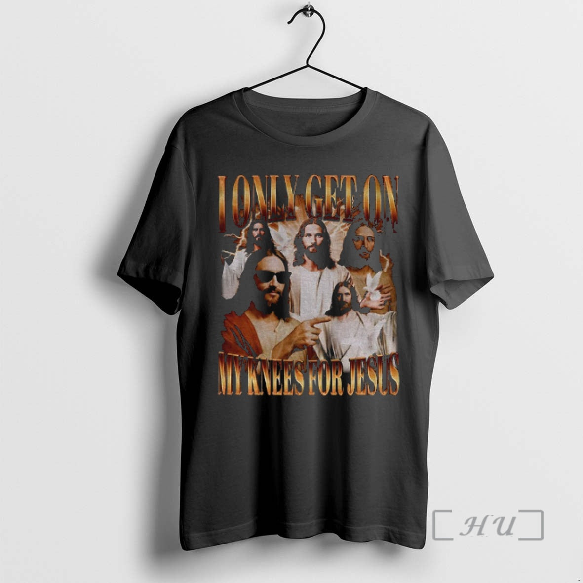 Officials I Only Get On My Knees For Jesus Vintage - Adult & Kids T-Shirts, Sweatshirts & Hoodies apparel design preview 1