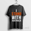 Officials I Stand With Australia Ornaments - Adult & Kids T-Shirts, Sweatshirts & Hoodies apparel design preview 1