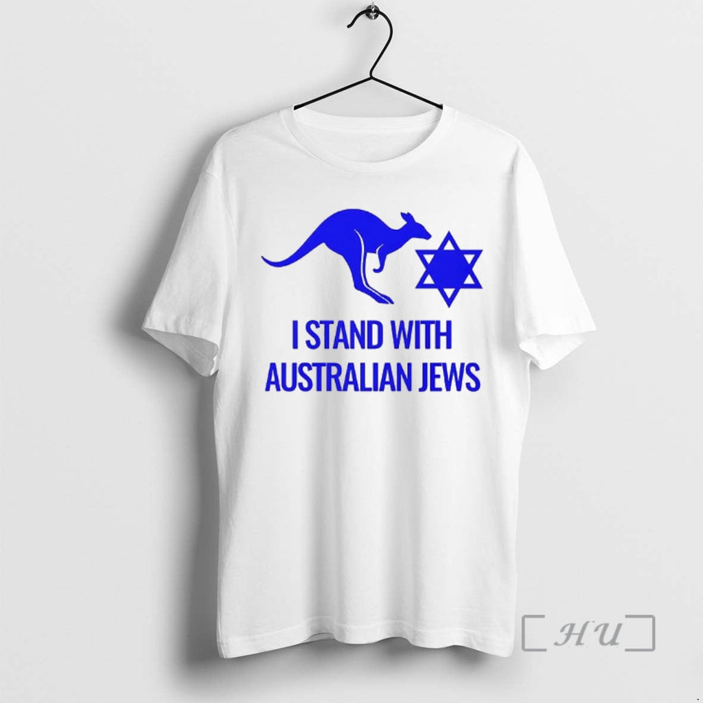 Officials I Stand With Australian Jews - Adult & Kids T-Shirts, Sweatshirts & Hoodies apparel design preview 1