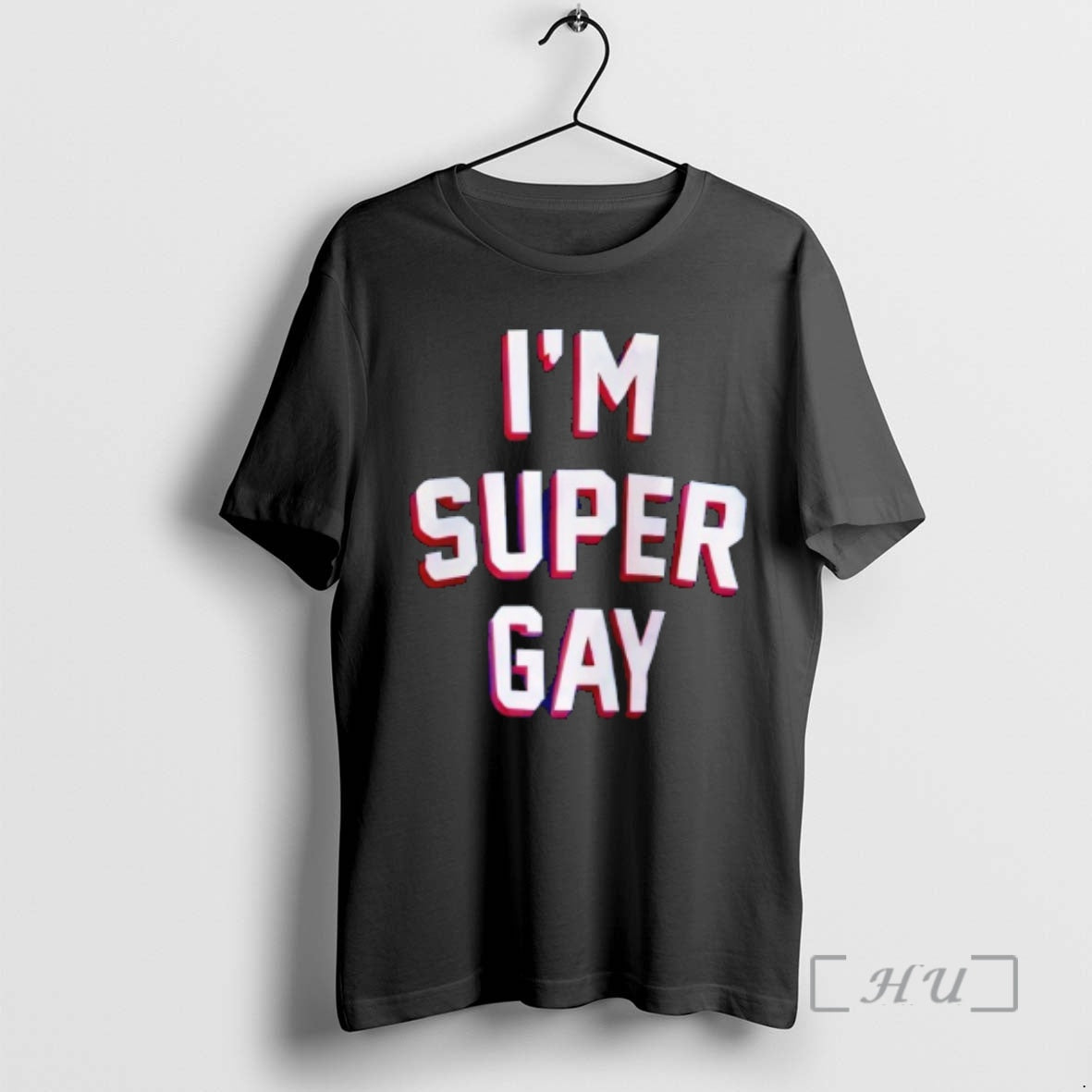 Officials Im Super Gay - Adult & Kids T-Shirts, Sweatshirts & Hoodies apparel design preview 1