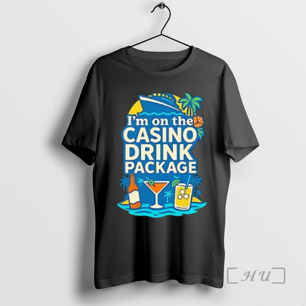 Officials Im On The Casino Drink Package - Adult & Kids T-Shirts, Sweatshirts & Hoodies apparel design preview 1