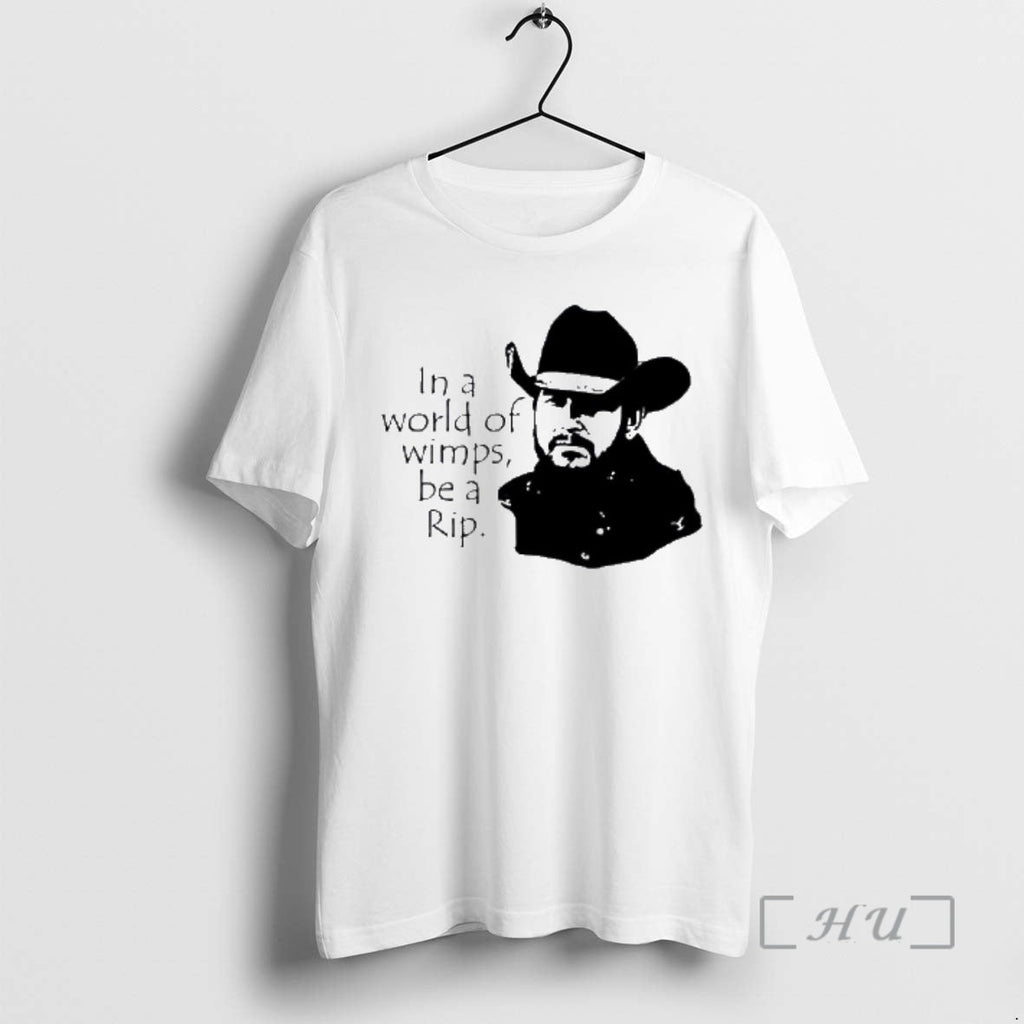 Officials In A World Of Wimps Be Rip - Adult & Kids T-Shirts, Sweatshirts & Hoodies apparel design preview 1