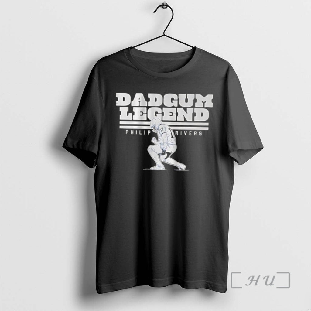 Officials Indianapolis Colts Philip Rivers Dadgum - Adult & Kids T-Shirts, Sweatshirts & Hoodies apparel design preview 1
