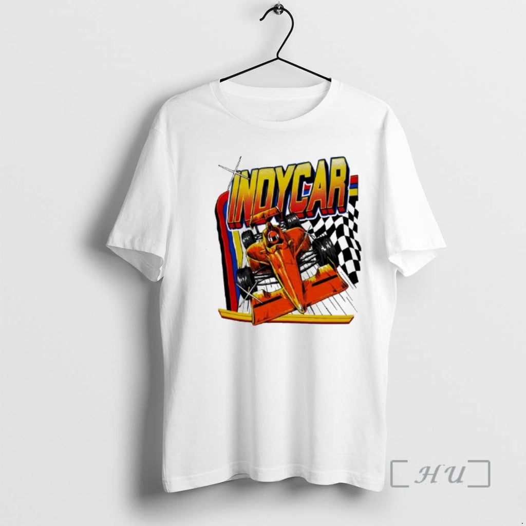 Officials Indycar Orange Homage - Adult & Kids T-Shirts, Sweatshirts & Hoodies apparel design preview 1