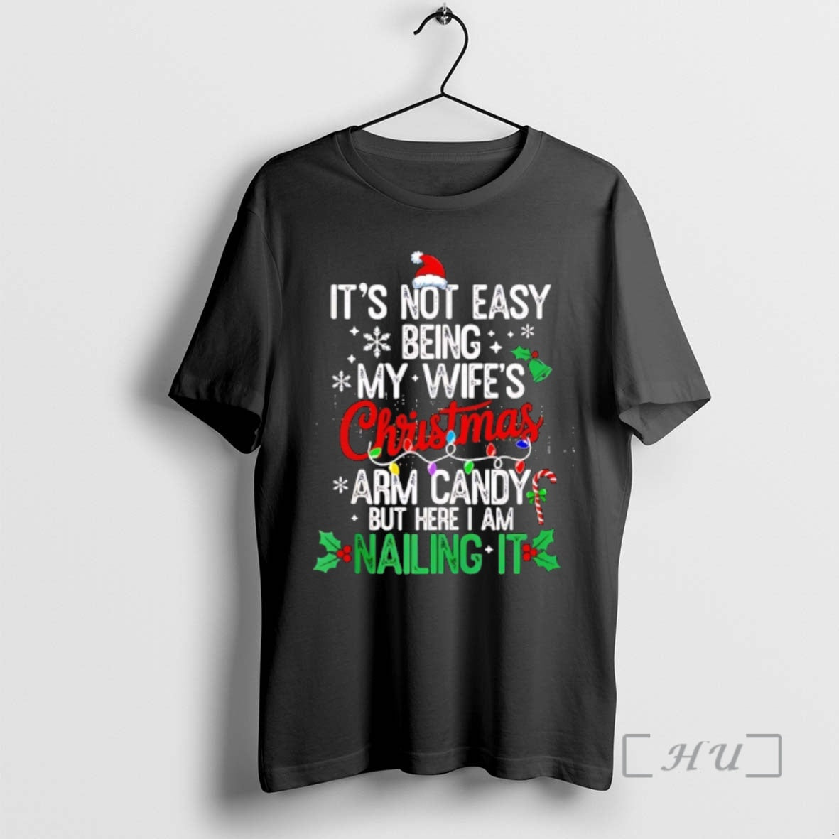 Officials Its Not Easy Being My Wifes Arm Candy - Adult & Kids T-Shirts, Sweatshirts & Hoodies apparel design preview 1