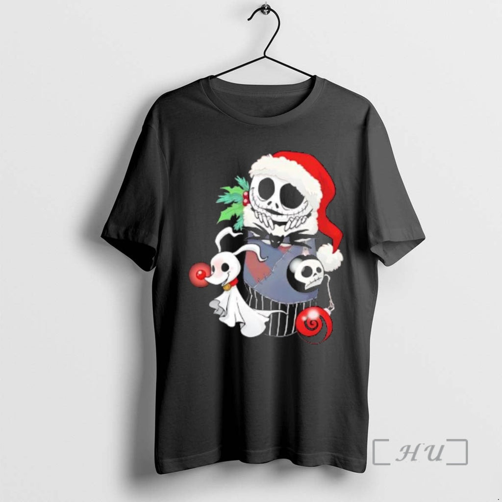Officials Jack Skellington And Zero Stocking Stuffer - Adult & Kids T-Shirts, Sweatshirts & Hoodies apparel design preview 1