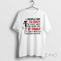 Officials Jack Skellington People Say Im Crazy If - Adult & Kids T-Shirts, Sweatshirts & Hoodies apparel design preview 1