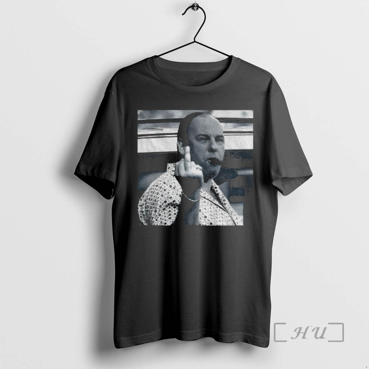 Officials James Gandolfini Middle Finger The Sopranos - Adult & Kids T-Shirts, Sweatshirts & Hoodies apparel design preview 1