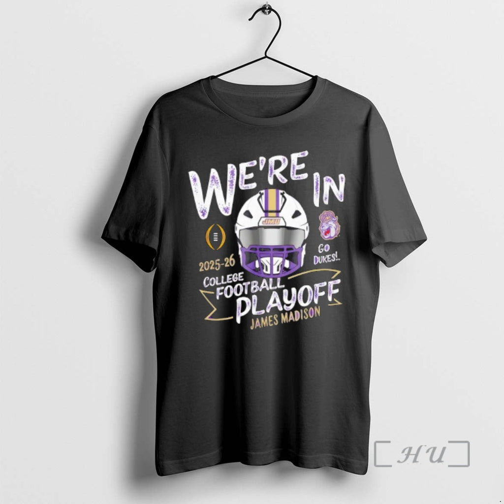 Officials James Madison Dukes Cfp College Football - Adult & Kids T-Shirts, Sweatshirts & Hoodies apparel design preview 1