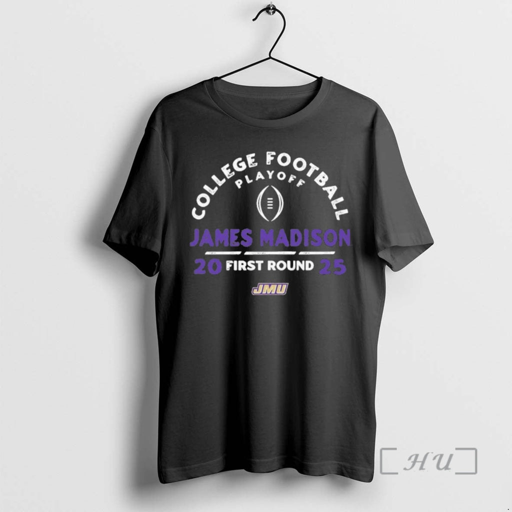 Officials James Madison Dukes Cfp First Round 2025 - Adult & Kids T-Shirts, Sweatshirts & Hoodies apparel design preview 1