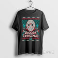 Officials Jason Voorhees Mask Bloody Ugly Christmas - Adult & Kids T-Shirts, Sweatshirts & Hoodies apparel design preview 1