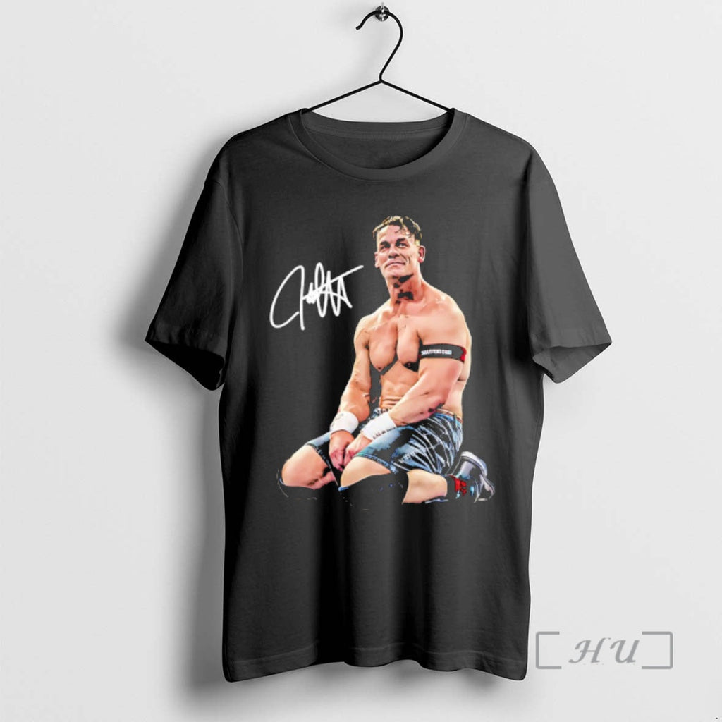Officials John Cena Farewell Signature - Adult & Kids T-Shirts, Sweatshirts & Hoodies apparel design preview 1
