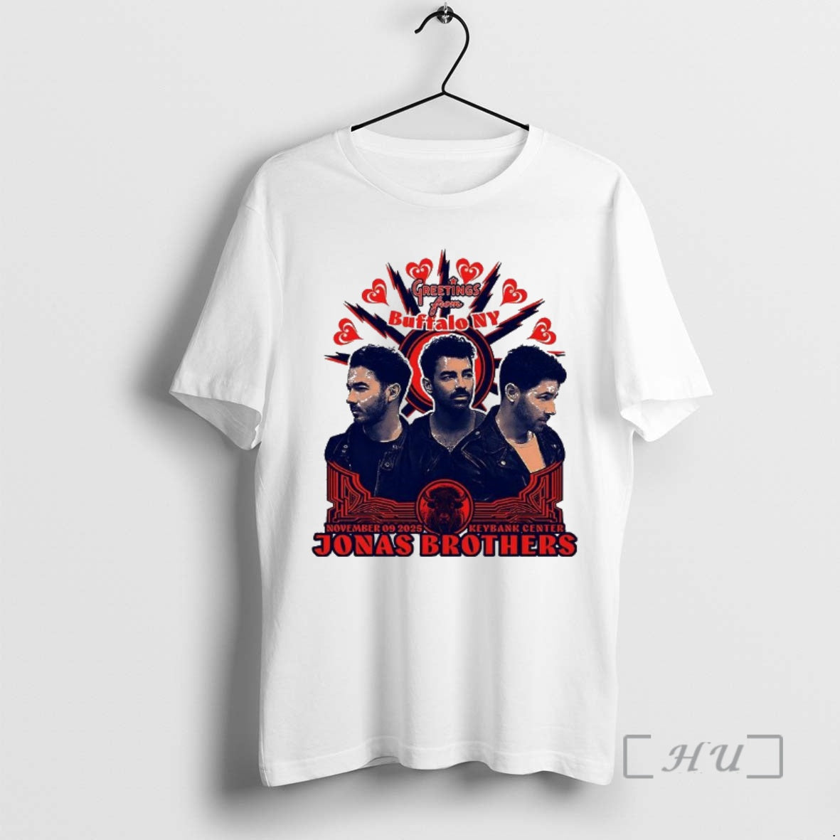 Officials Jonas Greetings From Your Hometown Buffalo - Adult & Kids T-Shirts, Sweatshirts & Hoodies apparel design preview 1