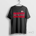 Officials Kansas City Chiefs X Inspire Change Logo - Adult & Kids T-Shirts, Sweatshirts & Hoodies apparel design preview 1