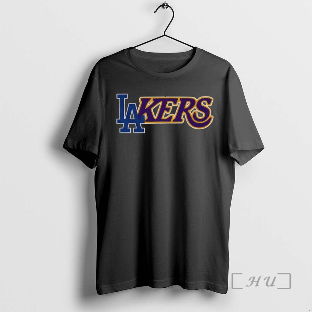 Officials La Dodgers Lakers Logo - Adult & Kids T-Shirts, Sweatshirts & Hoodies apparel design preview 1
