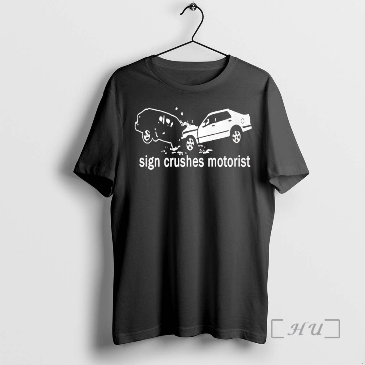 Officials Liam Mc Cay Sign Crushes Motorist Inside - Adult & Kids T-Shirts, Sweatshirts & Hoodies apparel design preview 1