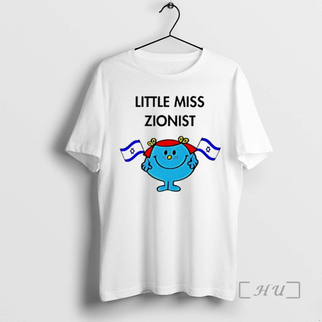Officials Little Miss Zionist Jew Flag - Adult & Kids T-Shirts, Sweatshirts & Hoodies apparel design preview 1