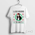 Officials Llega Navidad Y Yo Sin Ti Ugly Christmas - Adult & Kids T-Shirts, Sweatshirts & Hoodies apparel design preview 1