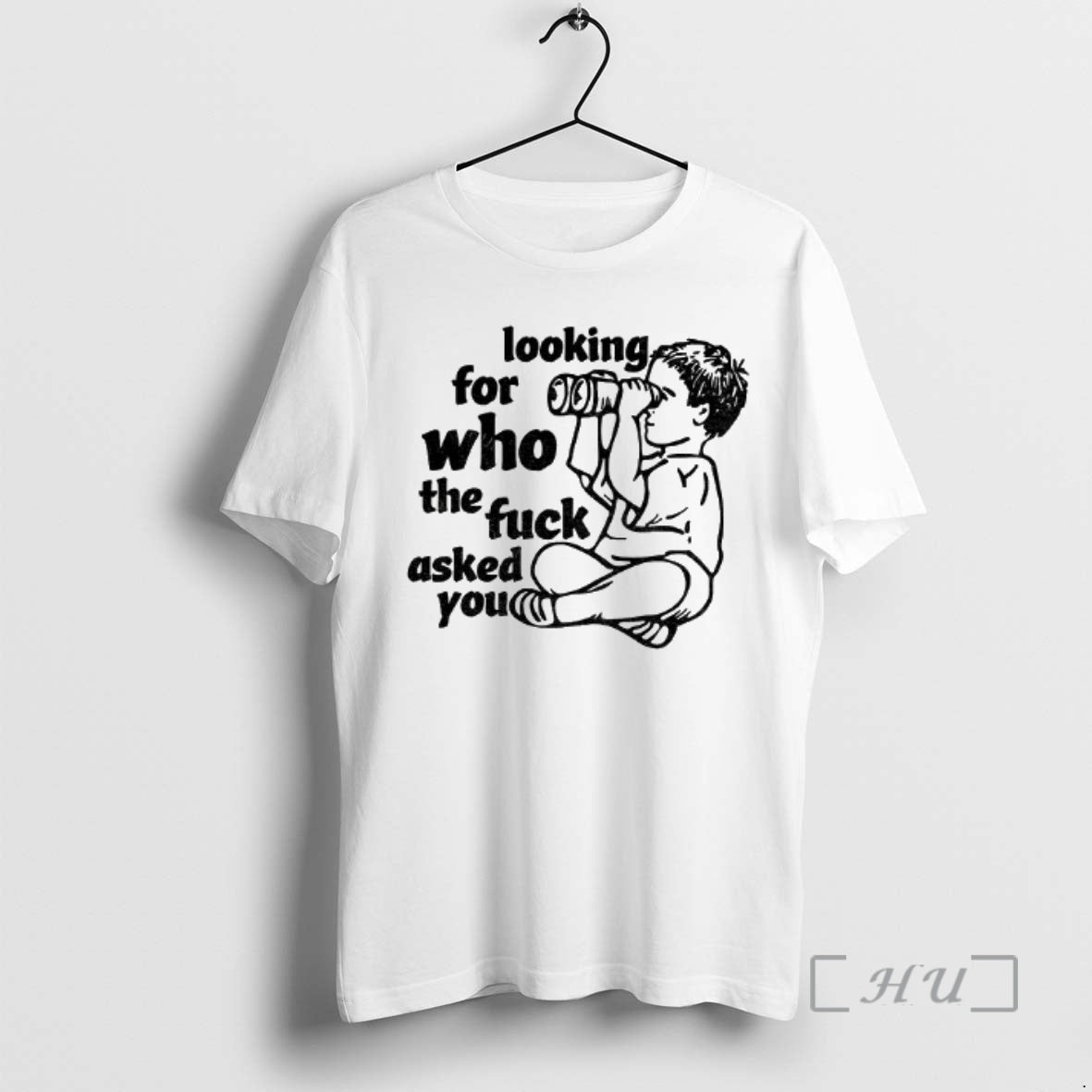 Officials Looking For Who The Fuck Asked You Vintage - Adult & Kids T-Shirts, Sweatshirts & Hoodies apparel design preview 1