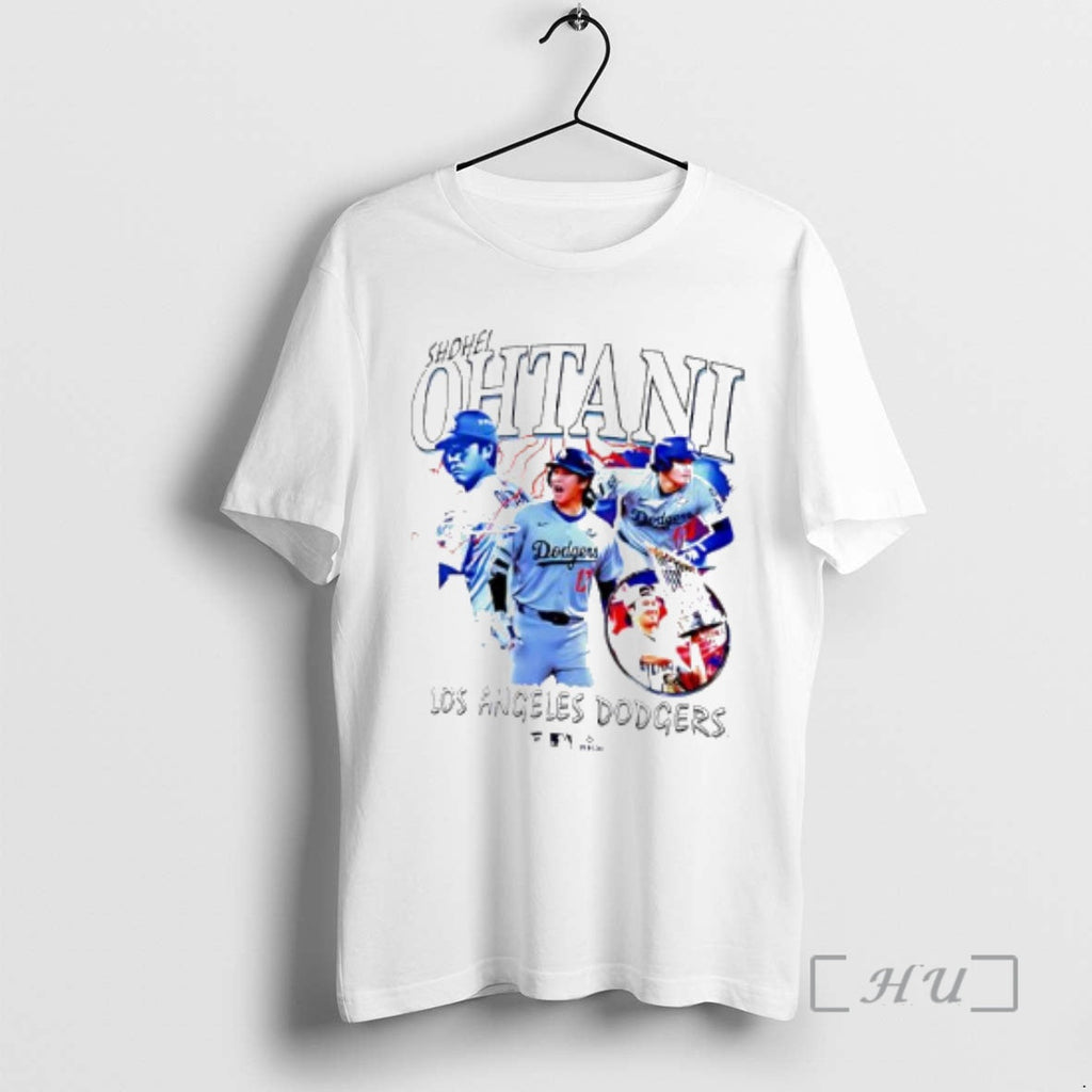 Officials Los Angeles Dodgers Shohei Ohtani Signature - Adult & Kids T-Shirts, Sweatshirts & Hoodies apparel design preview 1