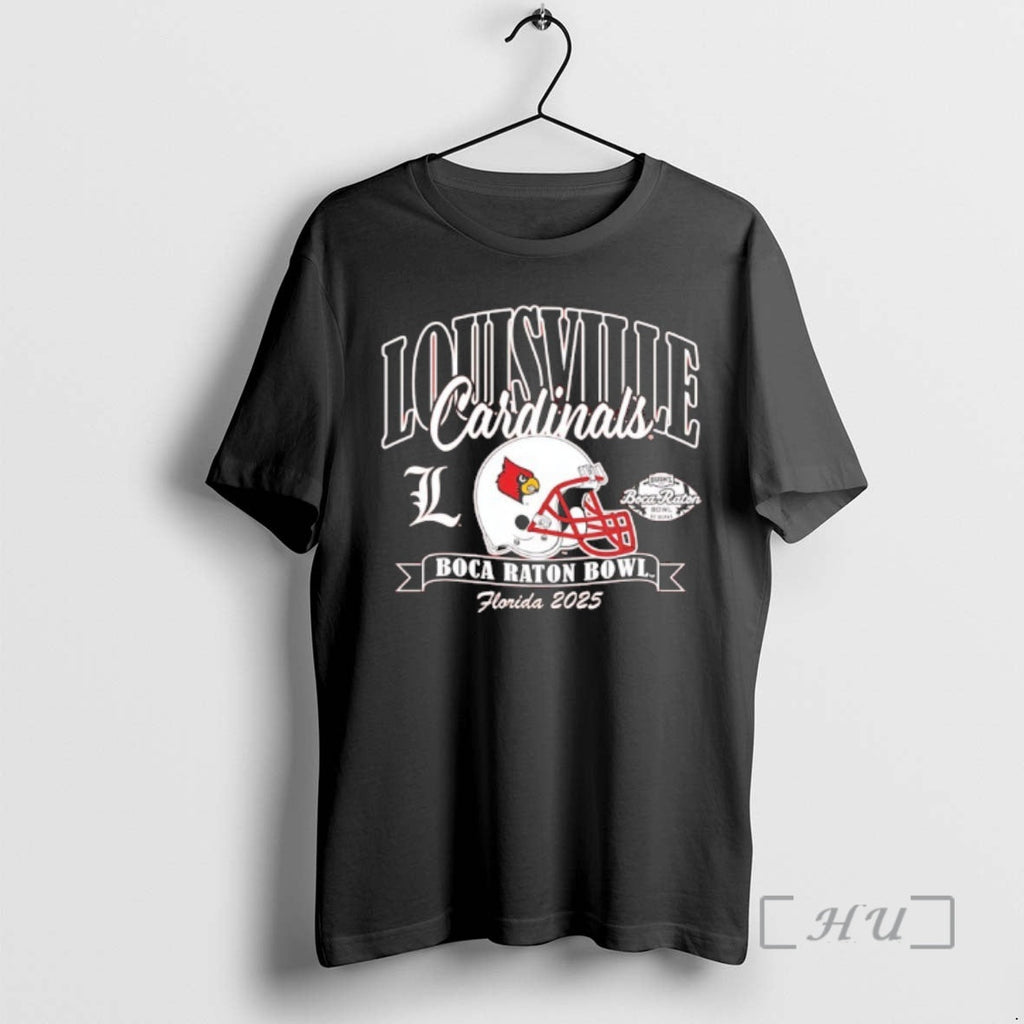 Officials Louisville Cardinals Football 2025 Boca - Adult & Kids T-Shirts, Sweatshirts & Hoodies apparel design preview 1