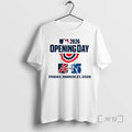 Officials Mlb 2026 Opening Day Atlanta Braves Vs - Adult & Kids T-Shirts, Sweatshirts & Hoodies apparel design preview 1