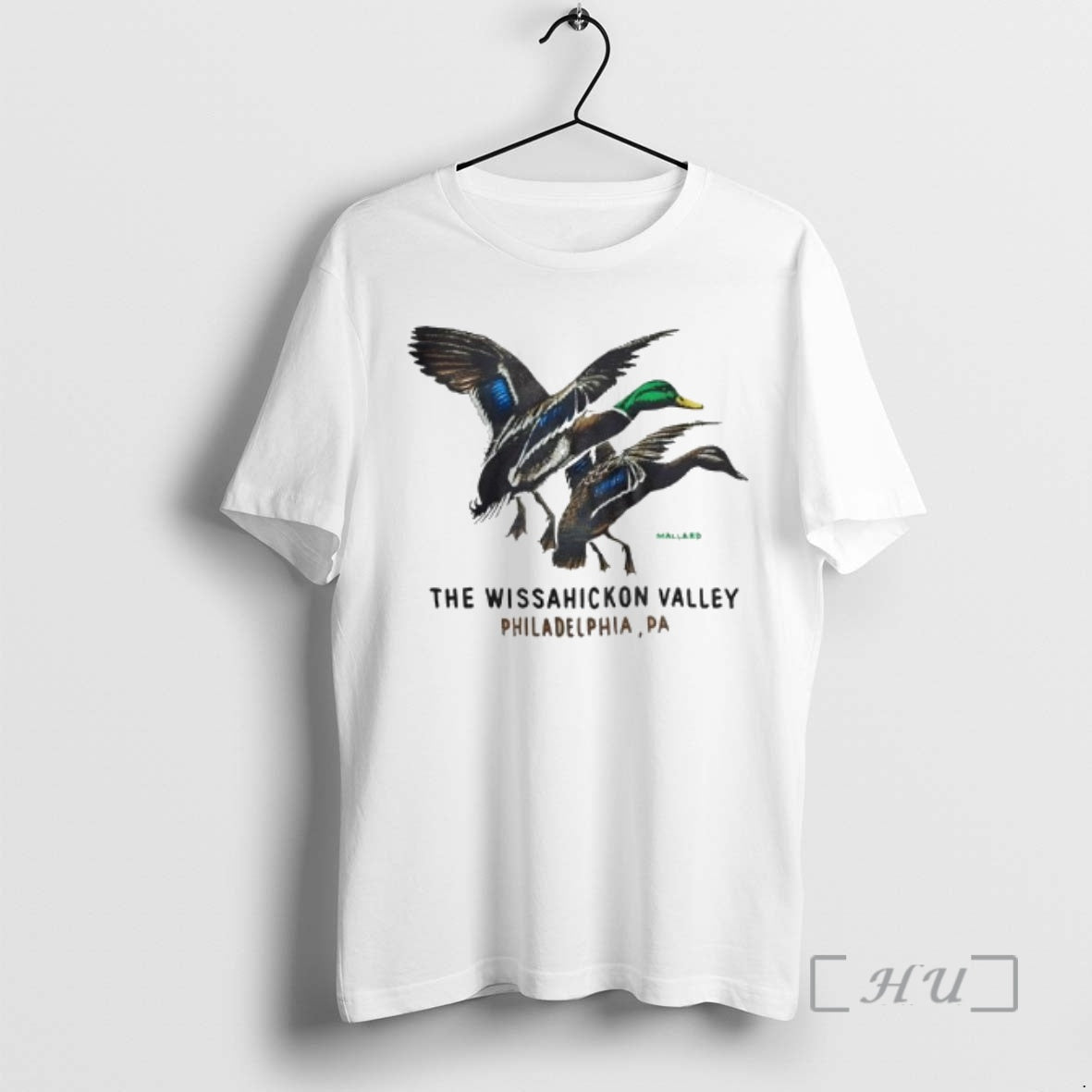 Officials Mallard The Wissahickon Valley Philadelphia - Adult & Kids T-Shirts, Sweatshirts & Hoodies apparel design preview 1