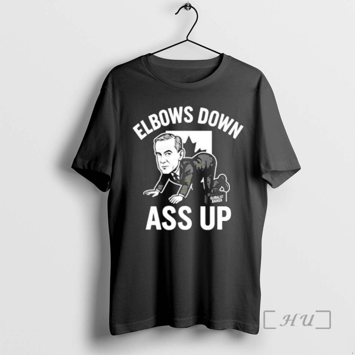 Officials Mark Carney Elbows Down Ass Up Ornaments - Adult & Kids T-Shirts, Sweatshirts & Hoodies apparel design preview 1