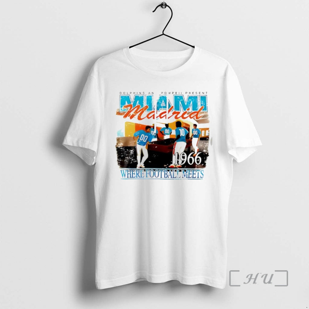 Officials Miami Dolphins Where Football Meets An - Adult & Kids T-Shirts, Sweatshirts & Hoodies apparel design preview 1