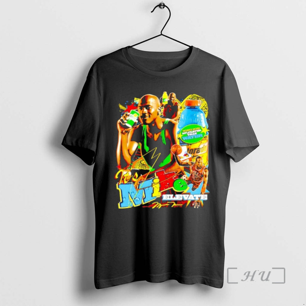 Officials Michael Thirst Like Mike Elevate Graphic - Adult & Kids T-Shirts, Sweatshirts & Hoodies apparel design preview 1