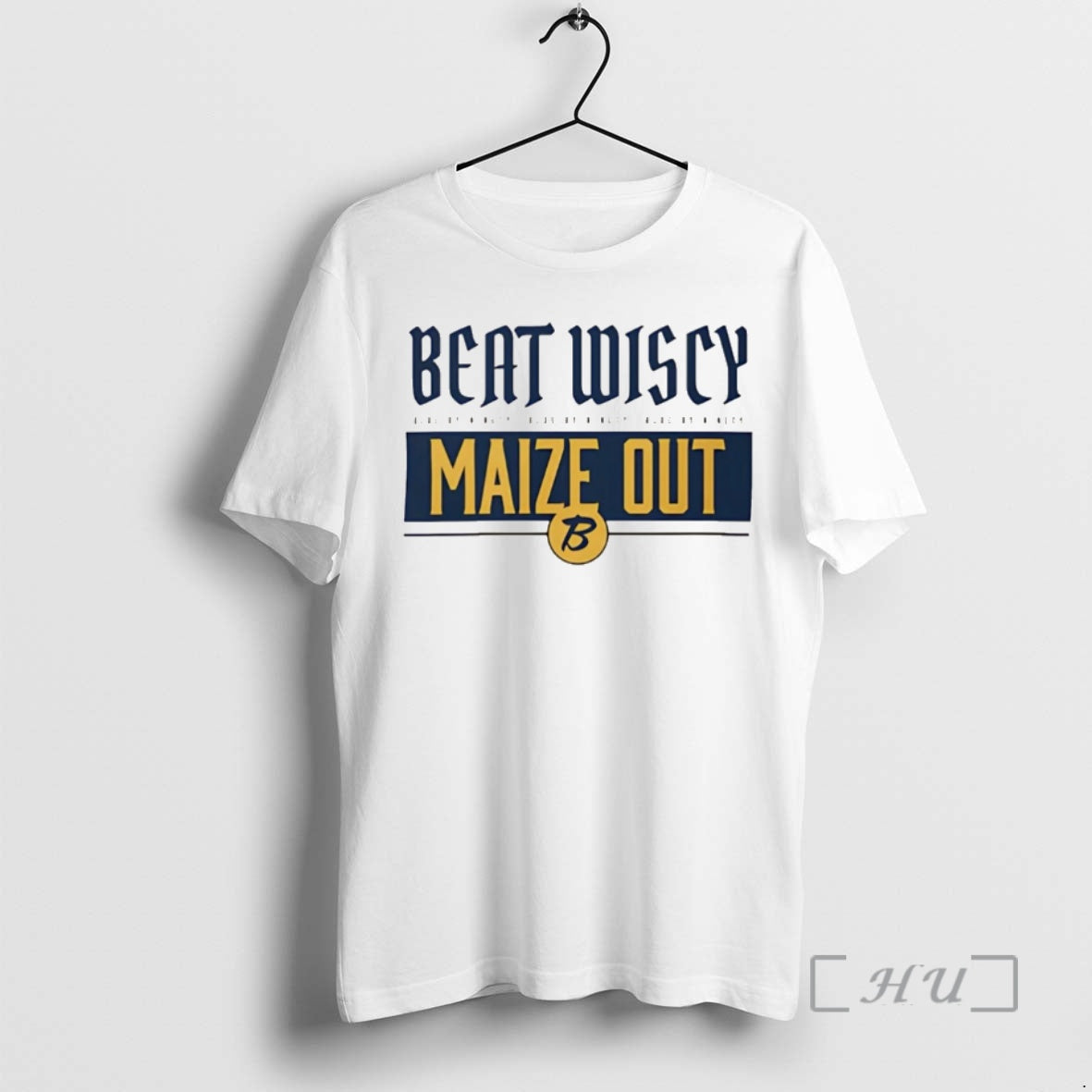 Officials Michigan Wolverines Beat Wiscy Maize Out - Adult & Kids T-Shirts, Sweatshirts & Hoodies apparel design preview 1