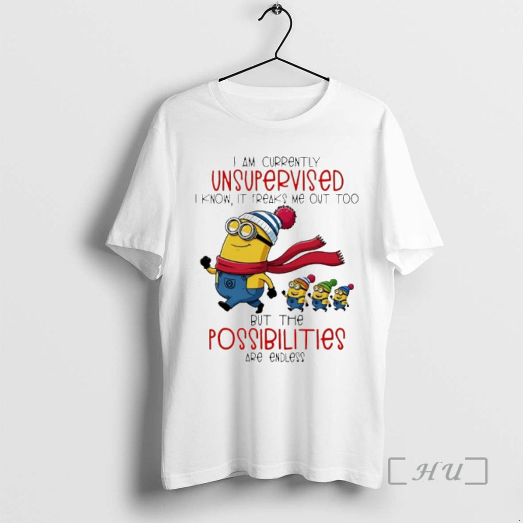 Officials Minion I Am Currently Unsupervised Know It - Adult & Kids T-Shirts, Sweatshirts & Hoodies apparel design preview 1