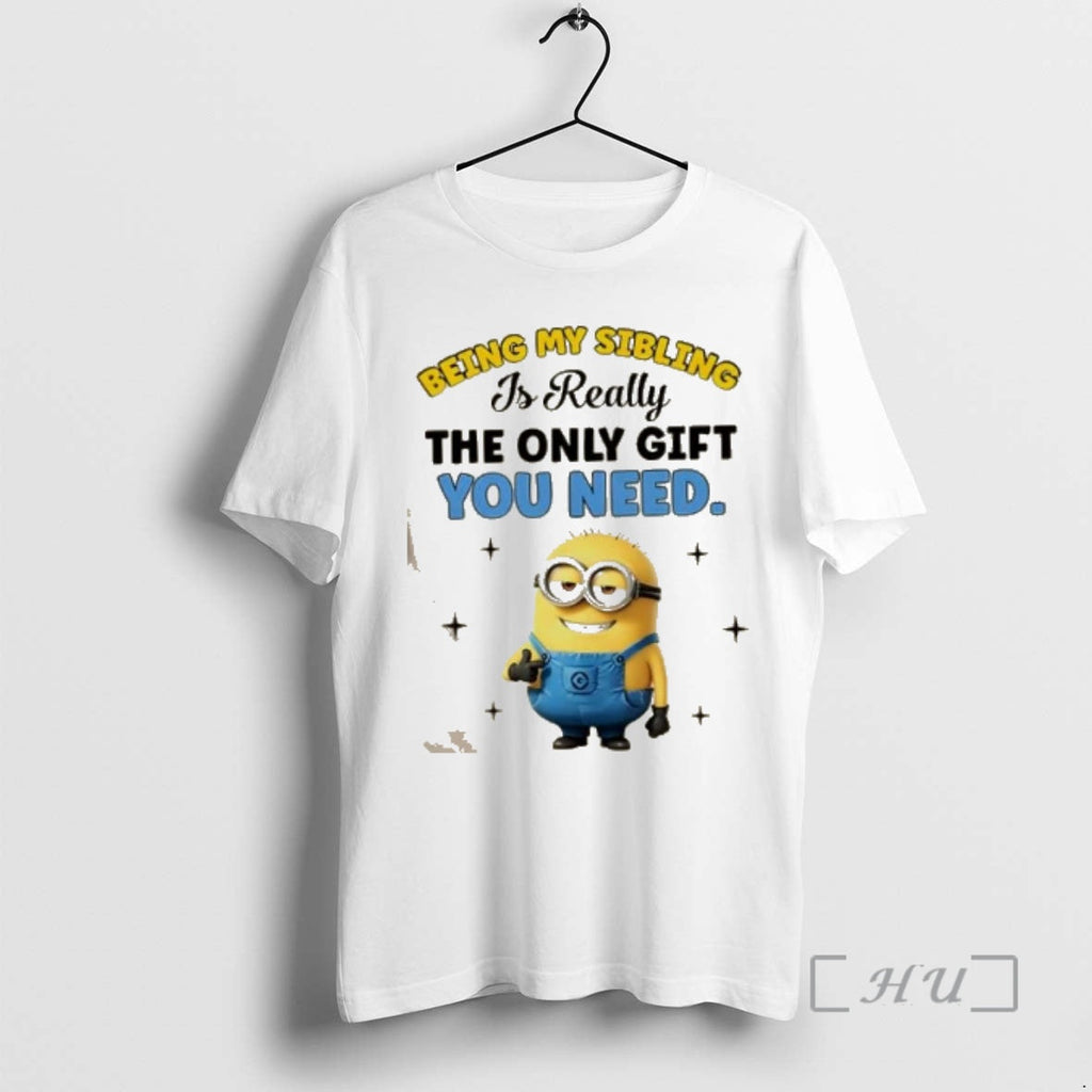 Officials Minions Being My Sibling Is Really The Only - Adult & Kids T-Shirts, Sweatshirts & Hoodies apparel design preview 1