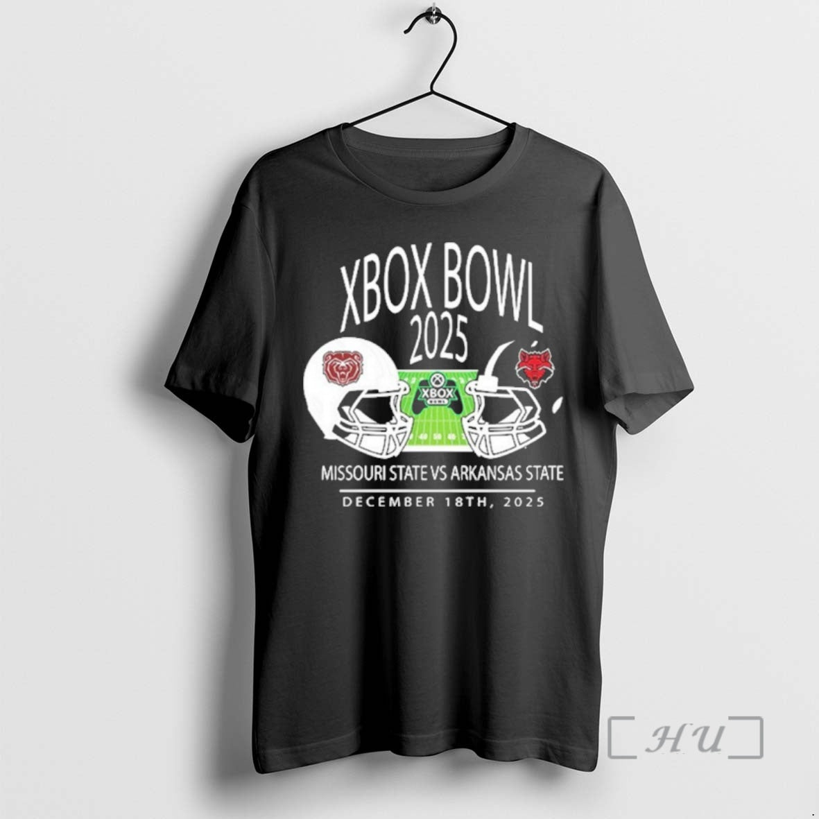Officials Missouri State Football Vs Arkansas Xbox - Adult & Kids T-Shirts, Sweatshirts & Hoodies apparel design preview 1