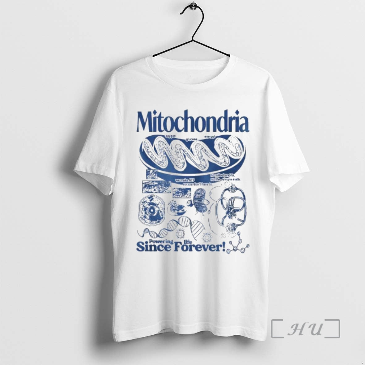 Officials Mitochondria Powering Life Science Forever - Adult & Kids T-Shirts, Sweatshirts & Hoodies apparel design preview 1