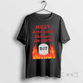 Officials Most Anticipated Obituary On Earth Djt Fire - Adult & Kids T-Shirts, Sweatshirts & Hoodies apparel design preview 1