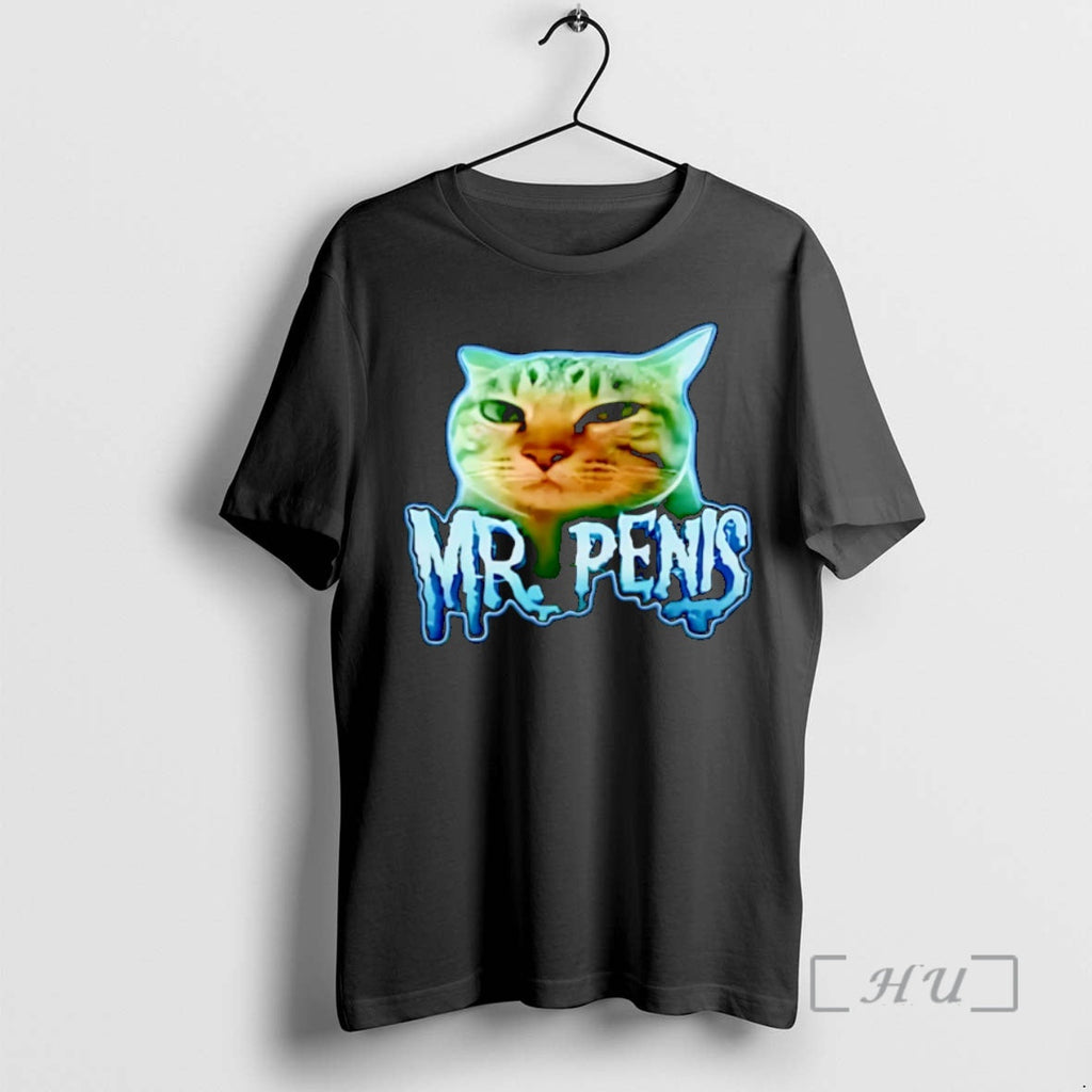 Officials Mr Penis Cat Meme Christmas - Adult & Kids T-Shirts, Sweatshirts & Hoodies apparel design preview 1
