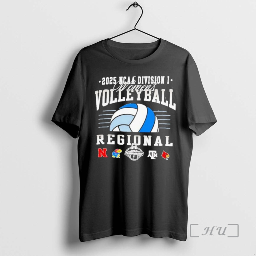 Officials Ncaa Di Womens Volleyball Regional 2025 - Adult & Kids T-Shirts, Sweatshirts & Hoodies apparel design preview 1