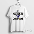 Officials Ncaa Washington Huskies 2025 National - Adult & Kids T-Shirts, Sweatshirts & Hoodies apparel design preview 1