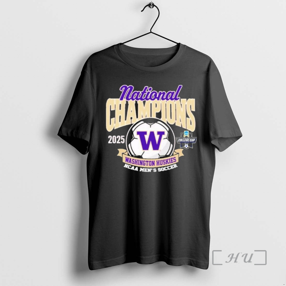Officials National Champions 2025 Mens College Cup - Adult & Kids T-Shirts, Sweatshirts & Hoodies apparel design preview 1