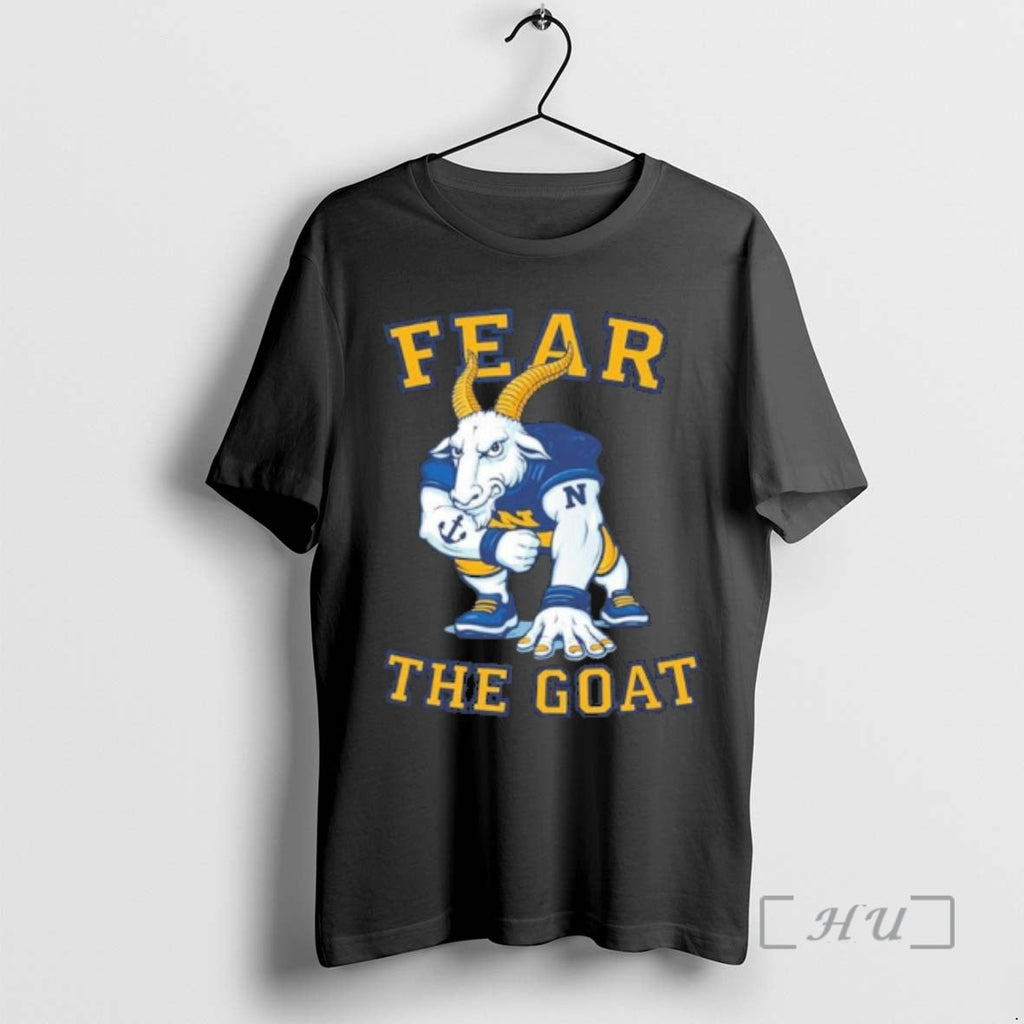 Officials Navy Fear The Goat Beat Army - Adult & Kids T-Shirts, Sweatshirts & Hoodies apparel design preview 1