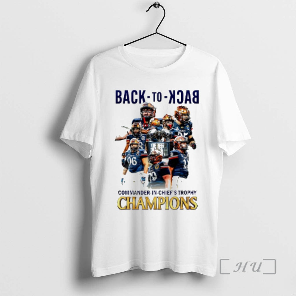 Officials Navy Midshipmen 2025 Cic Trophy Champions - Adult & Kids T-Shirts, Sweatshirts & Hoodies apparel design preview 1