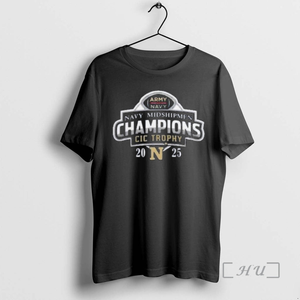 Officials Navy Midshipmen 2025 Commander In Chiefs - Adult & Kids T-Shirts, Sweatshirts & Hoodies apparel design preview 1